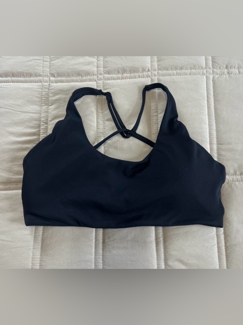 YoungLA Black Strappy Sports Bra